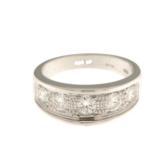 Ring 10 Buoni Propositi Woman in White Gold 0.73 Ct 268247 - 268247